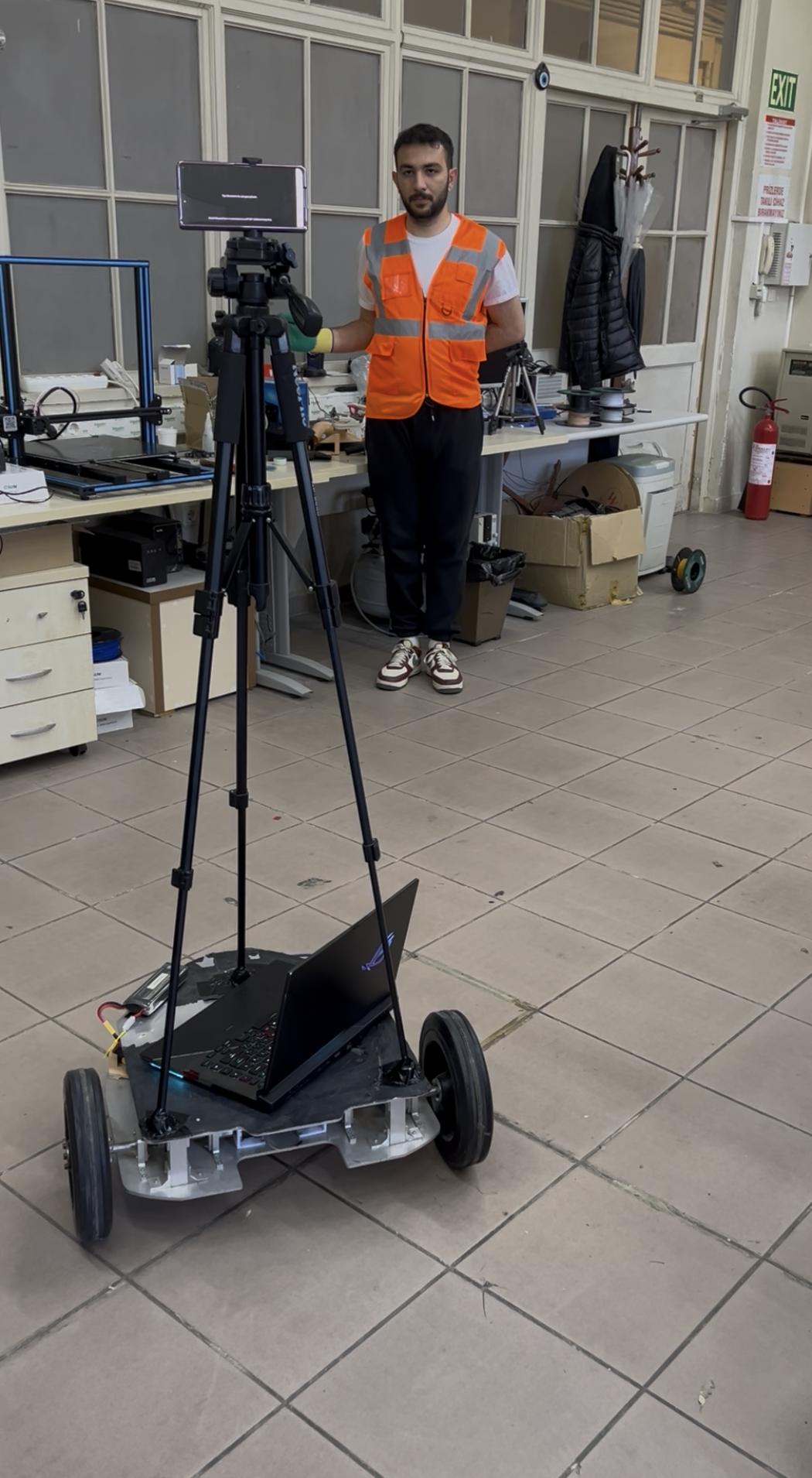 kol hareketleri ile robot yönlendirme